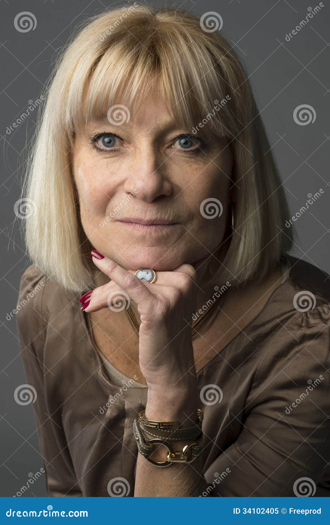 Senior Portrait Beautiful Woman