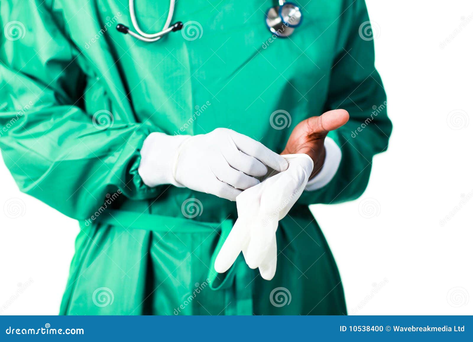 Senior Surgeon in Green Scrubs Stock Photo Image of expert