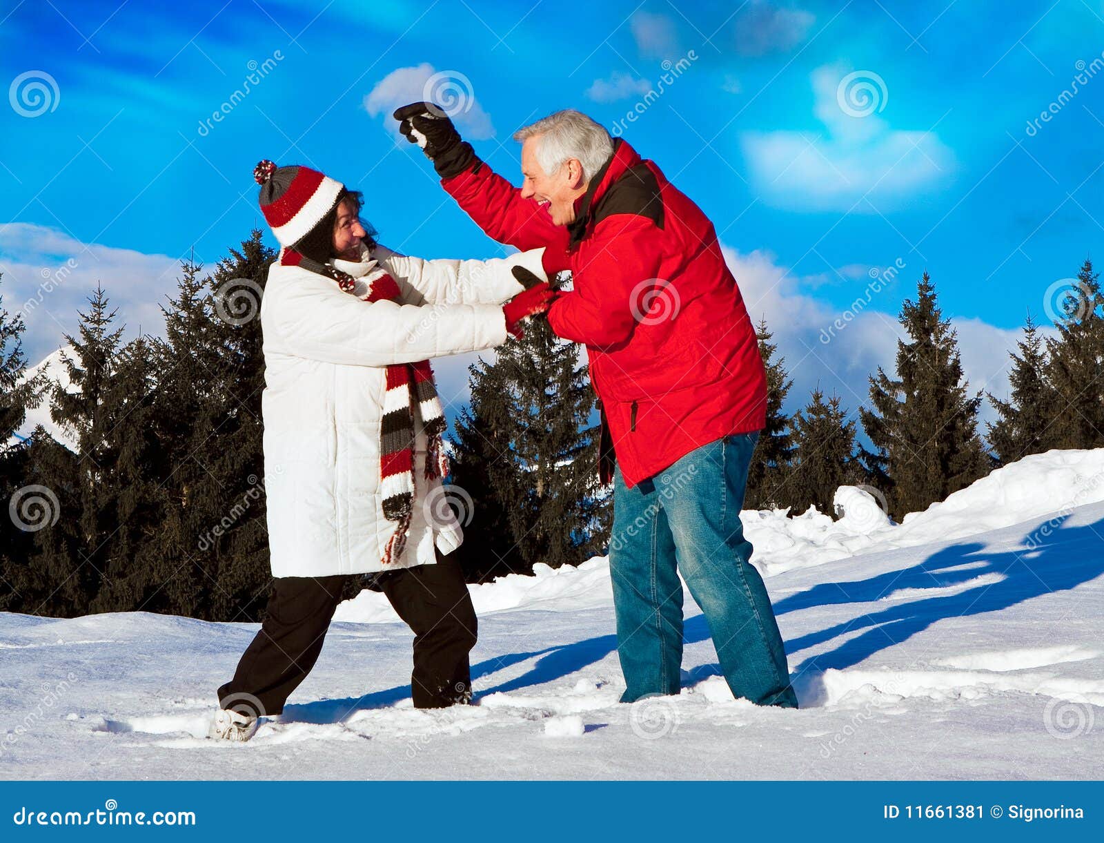 Senior winter fun 9 stock image. Image of snow, leisure 11661381