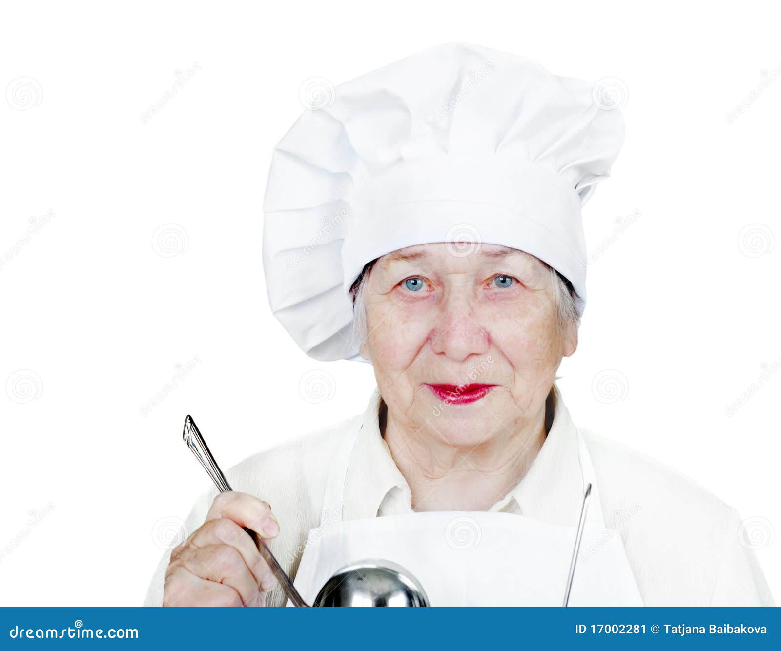 Senior woman in chef hat stock image. Image of gourmet 17002281