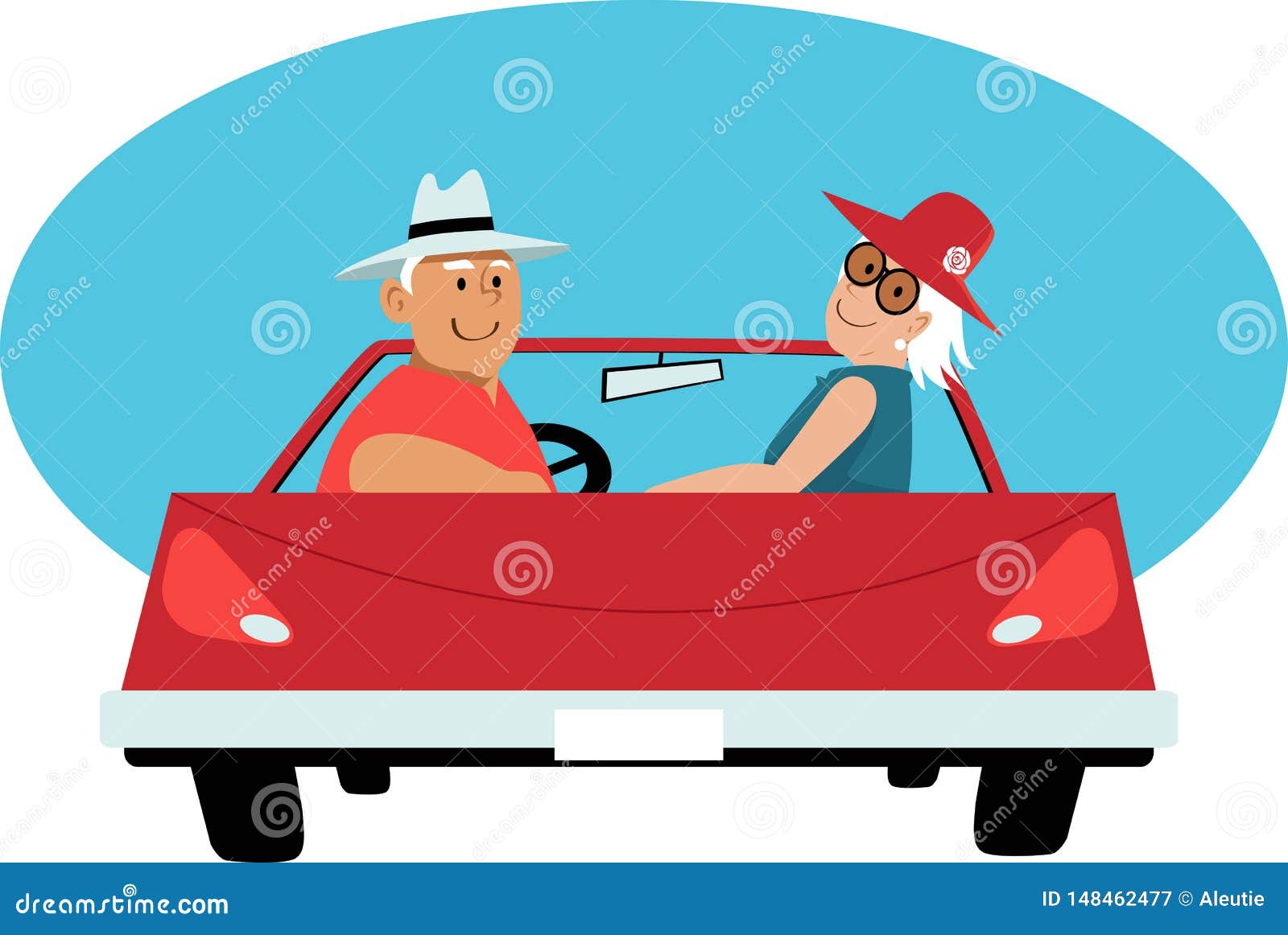 seniors on a road trip