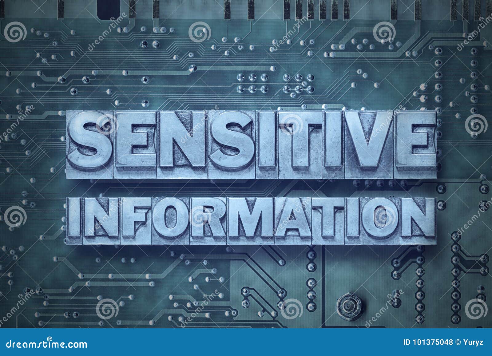 sensitive information pc board