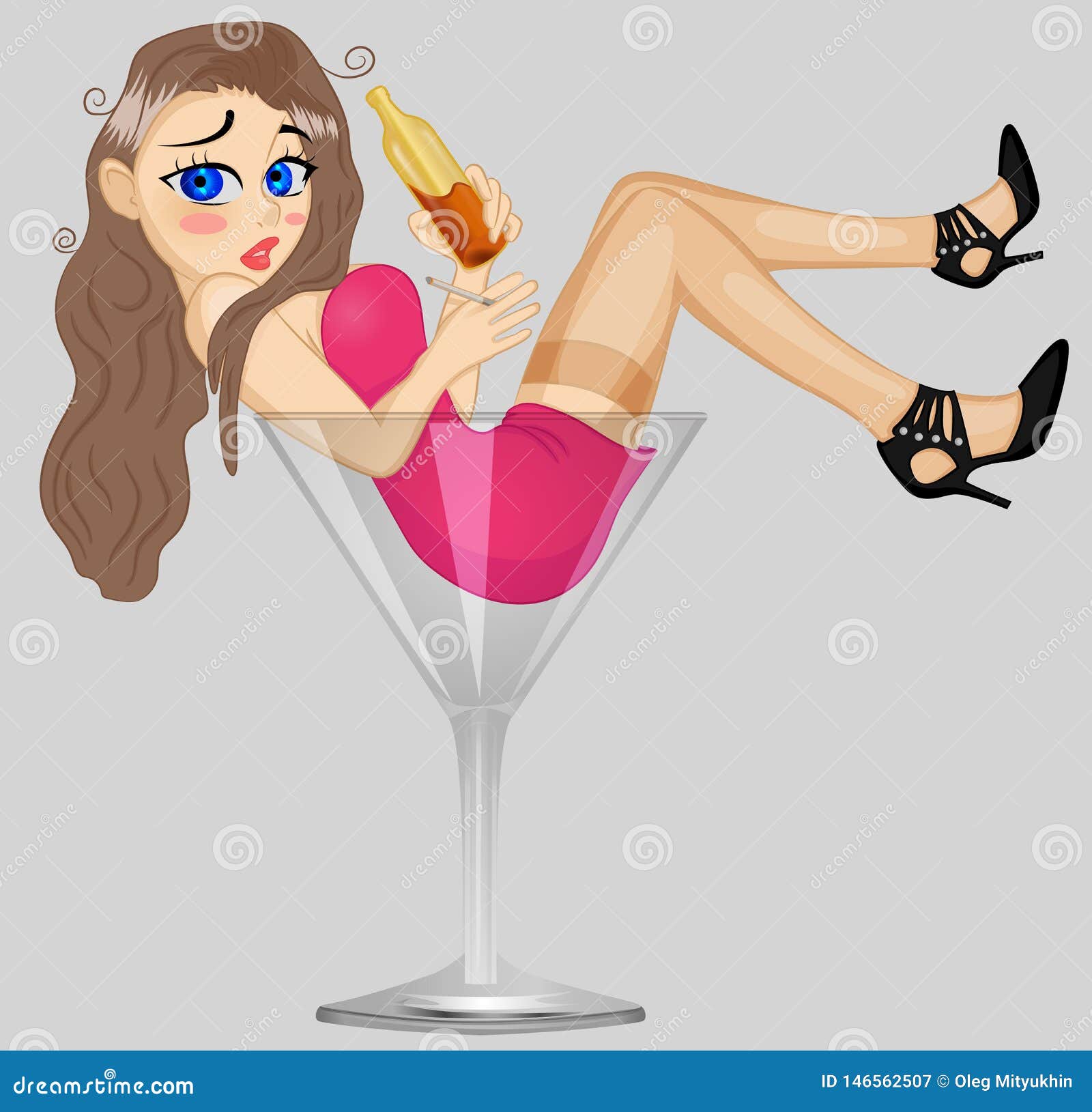 Funny Wallpaper Drunk Girl