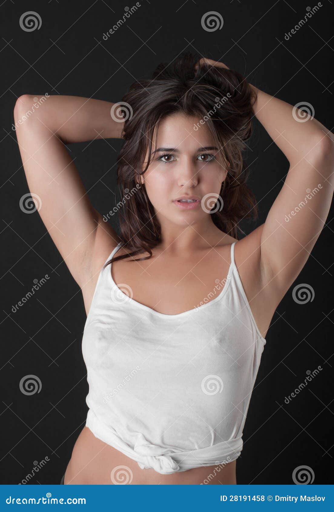 Sensual girl stock photo. Image of background, temptation - 28191458