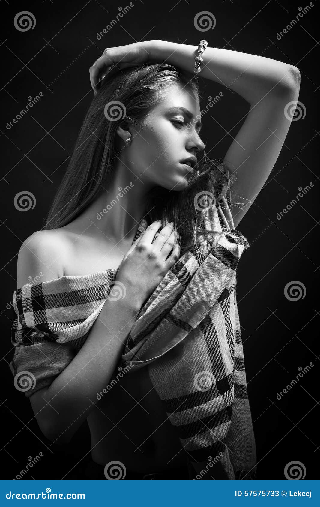 Sensual Girl Stock Image Image Of Sensual Blond Aroused 57575733