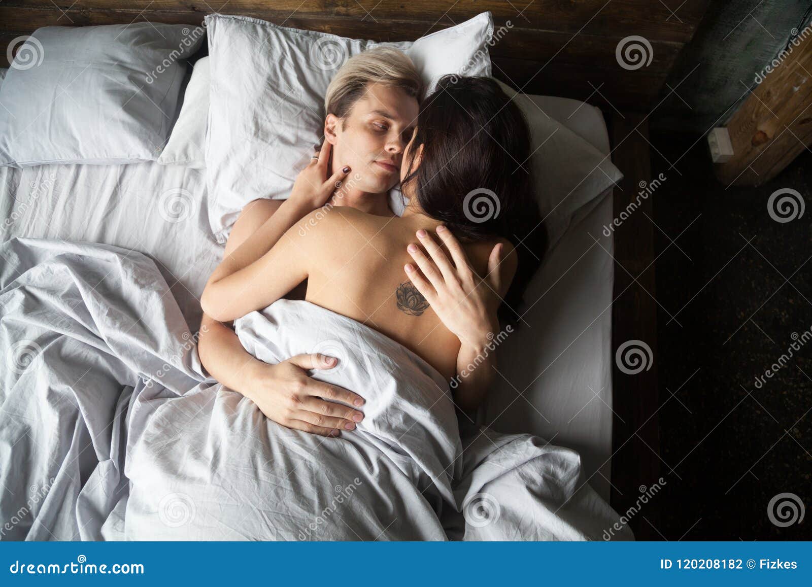 Couple Making Love The Morning