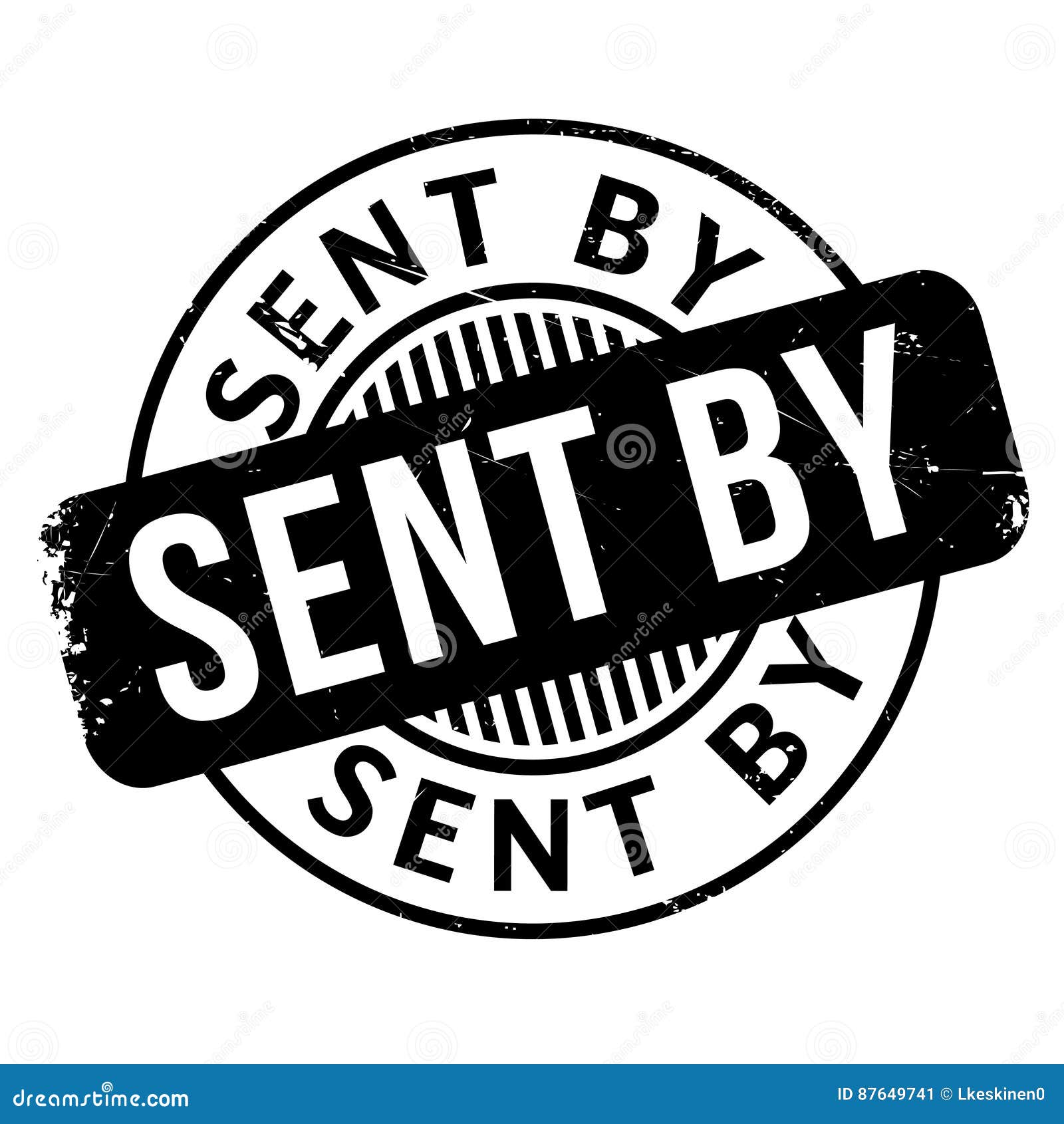Sent Stamp Stock Photography | CartoonDealer.com #7718834
