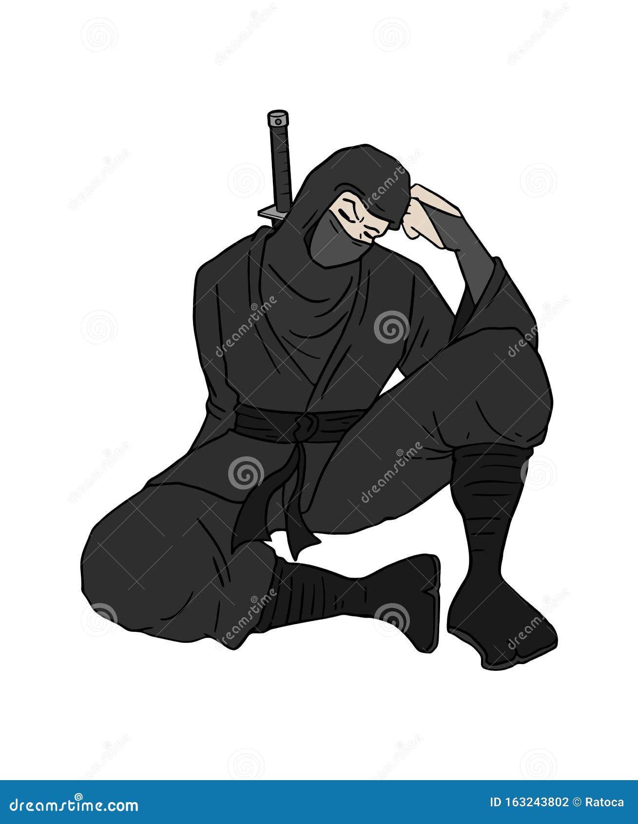 Pin em Desenho de ninja