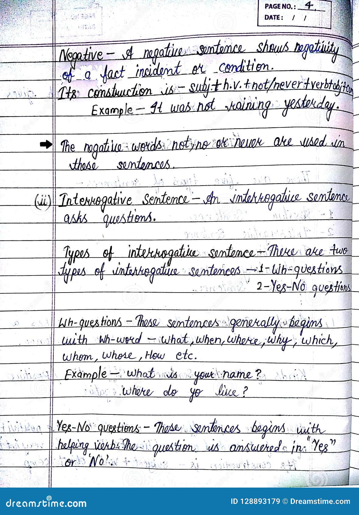 Sentencia imagen de archivo. Imagen de sentencia, inglés 128893179