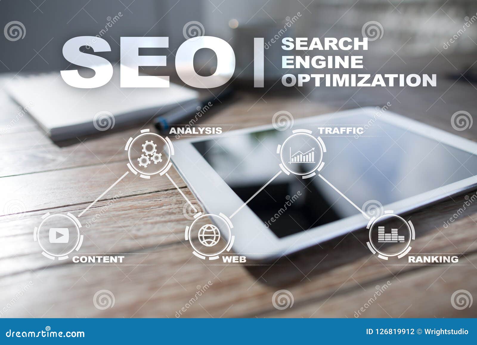 seo. search engine optimization. digital online marketing andinetrmet technology concept.