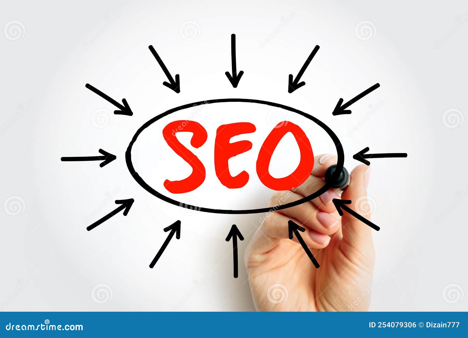 seo search engine optimization - process of improving the quality and quantity of website traffic to a website from search engines