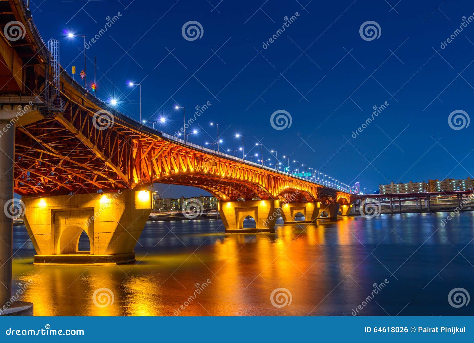 Seongsu Bridge in Seoul,korea Stock Photo Image of large, east 64618026