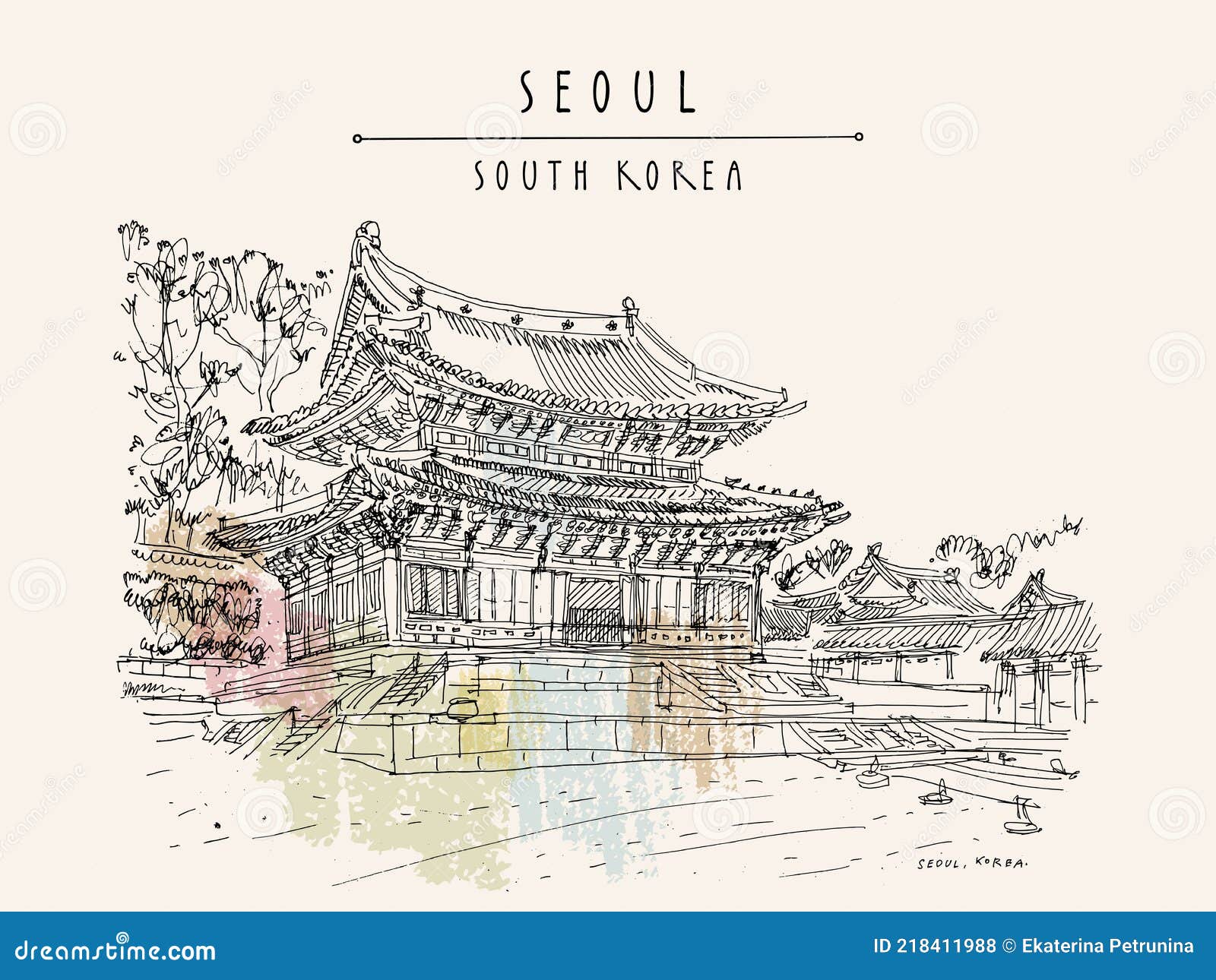 Top 71+ south korea drawing latest