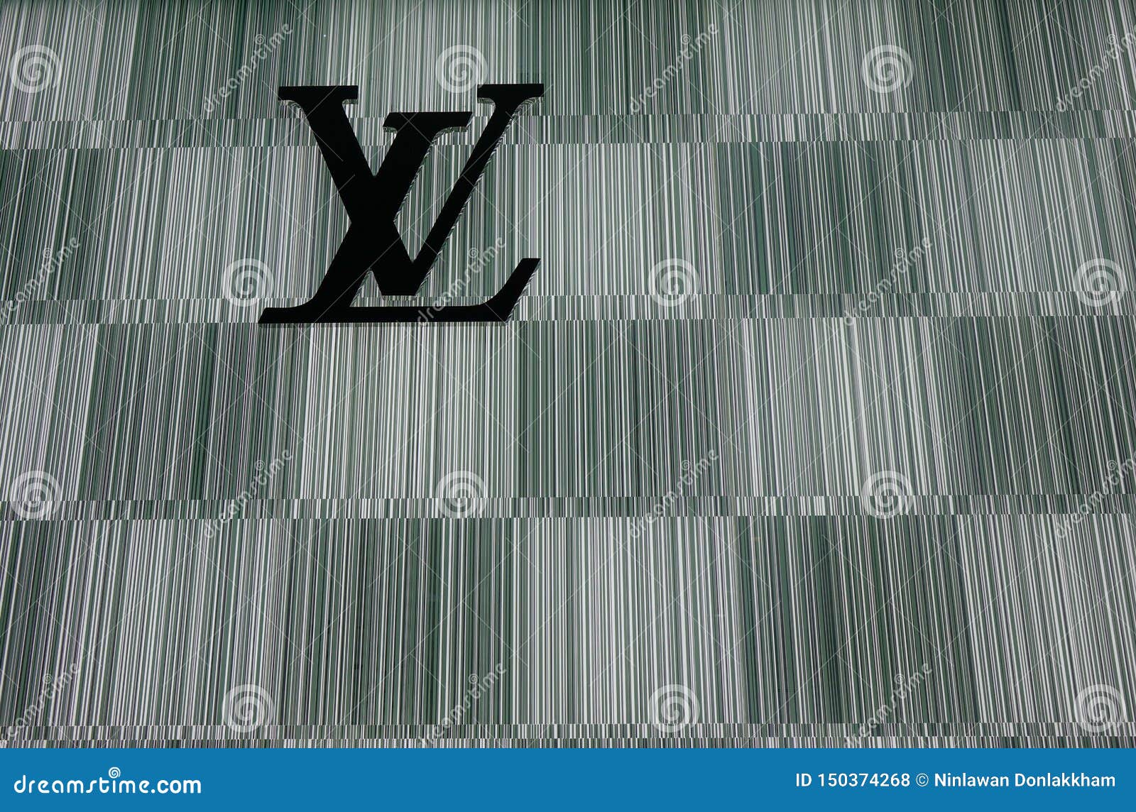 Louis vuitton wallpaper editorial stock photo. Illustration of