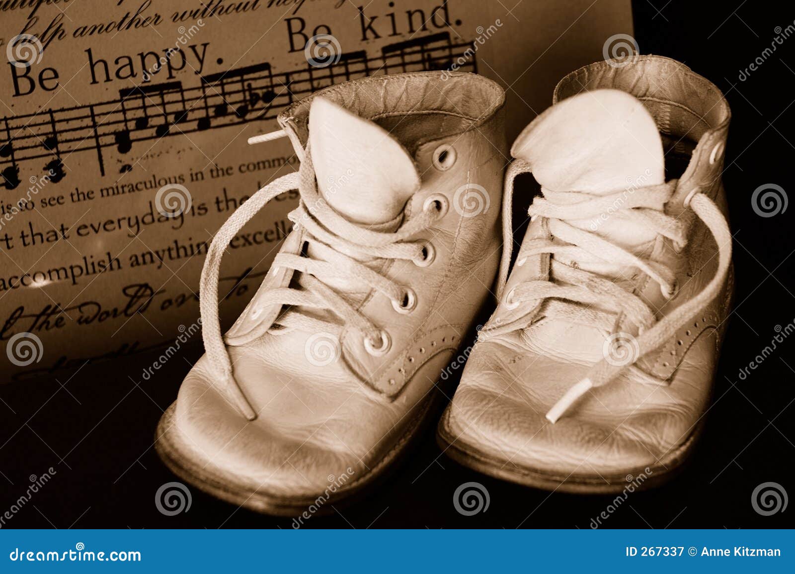 old fashioned baby walking shoes