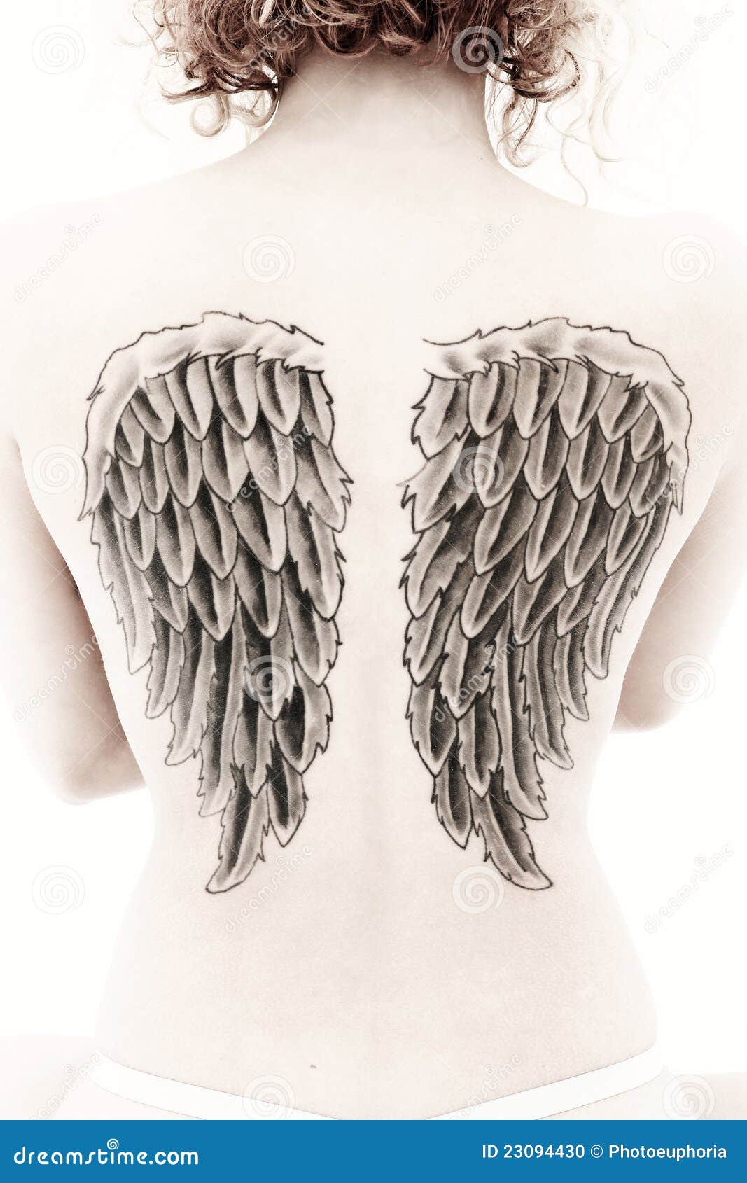 Wings Extra Large Tattoo – Tattoo for a week