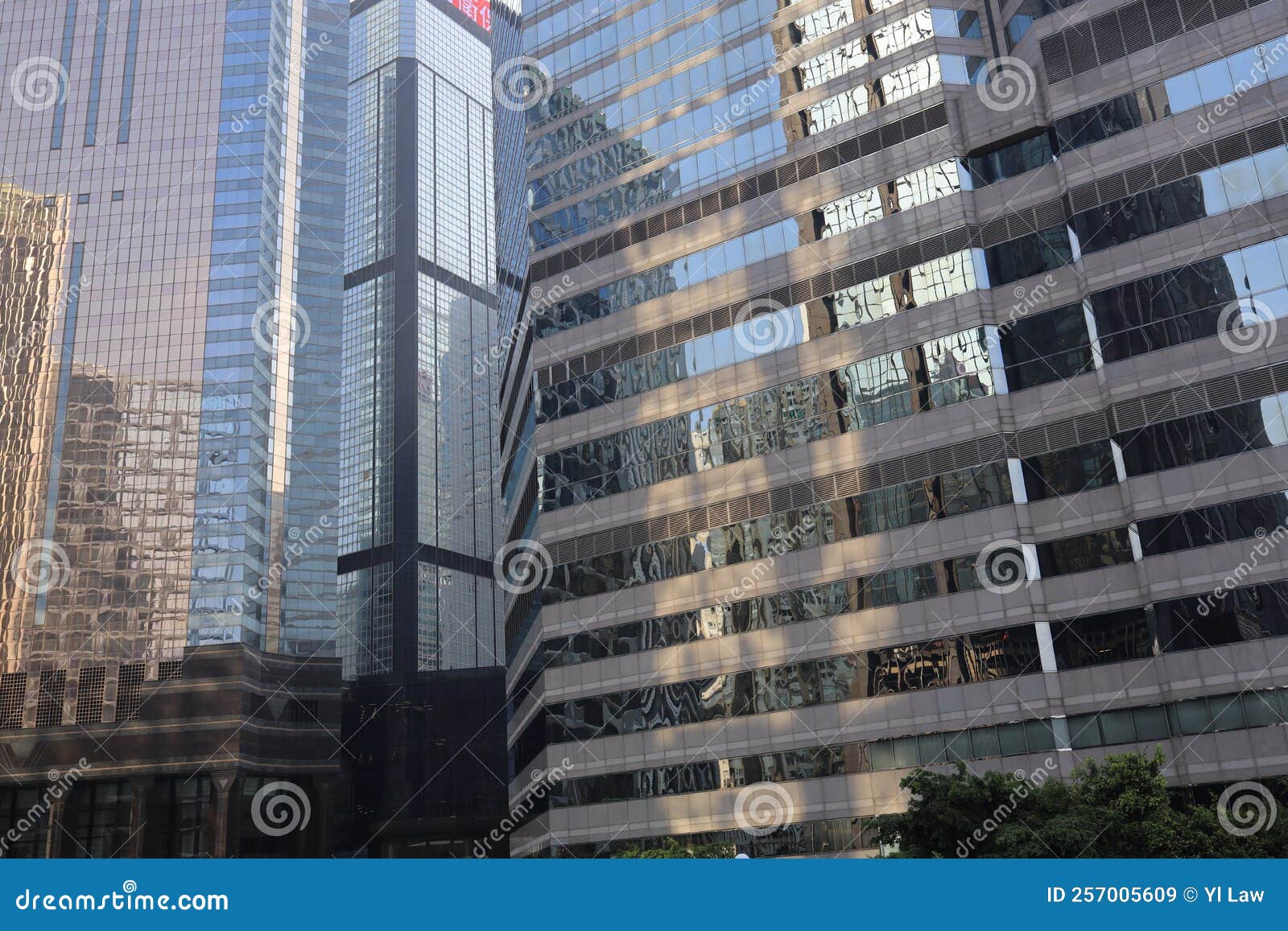 23 Sept 2022 Modern Building Landscape, Office Building in Hong Kong ...