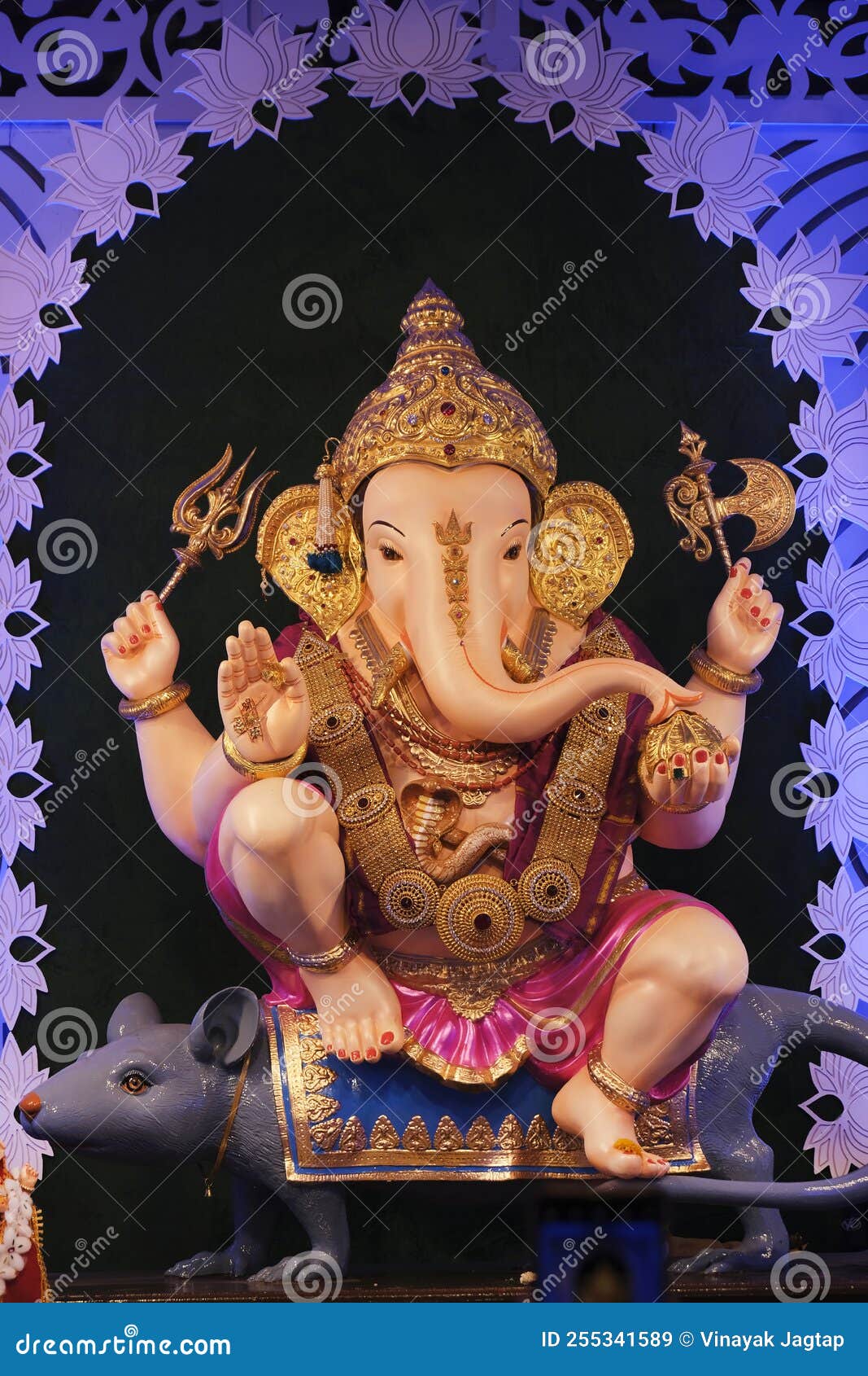 02 September 2022, Pune, Maharashtra, India, Beautiful Idol of Lord ...