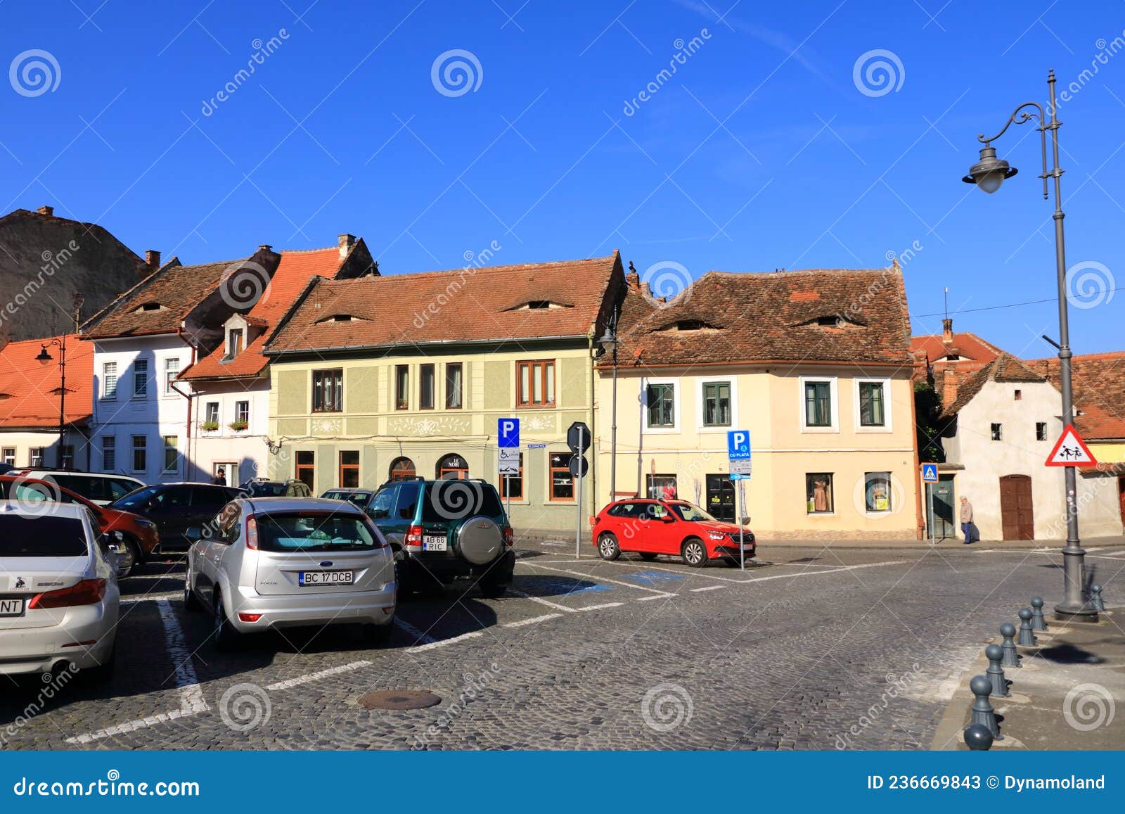 September 5 2021 - Sibiu, Hermannstadt, Romania: Area Around The