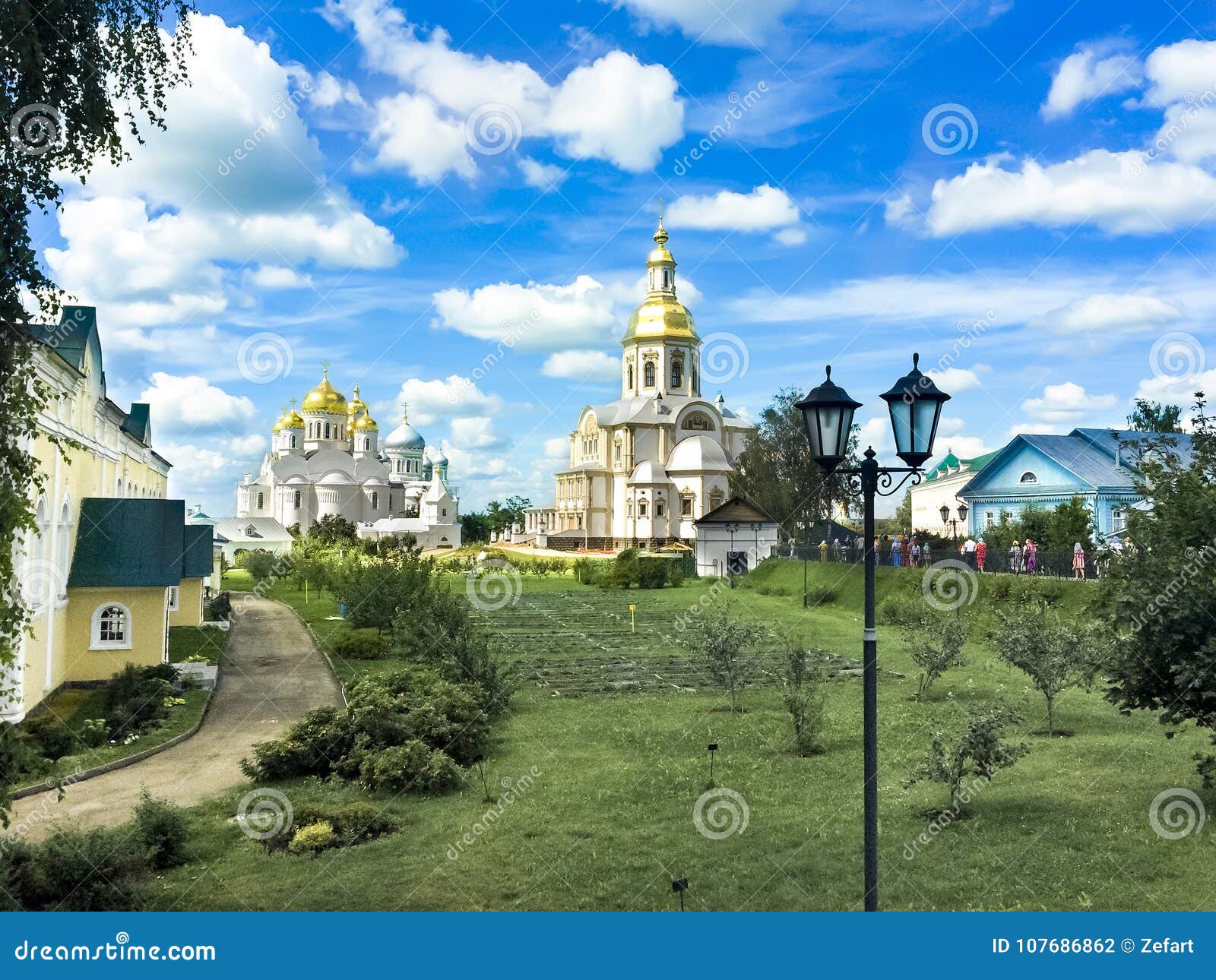 seraphim of sarov in the holy trinity seraphim-diveevo monastery in diveevo, russia
