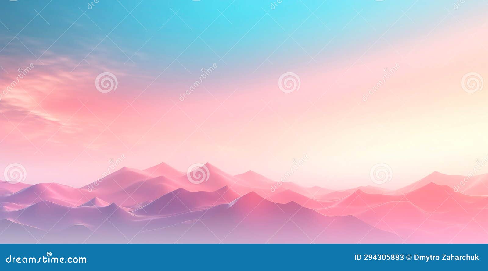Serene Gradient Background Featuring Soft Pastel Colors, Producing a ...