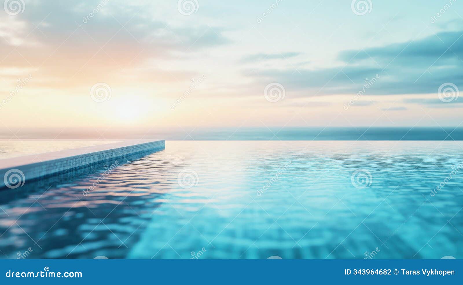 serene infinity pool at sunset overlooking the tranquil ocean for luxury travelers