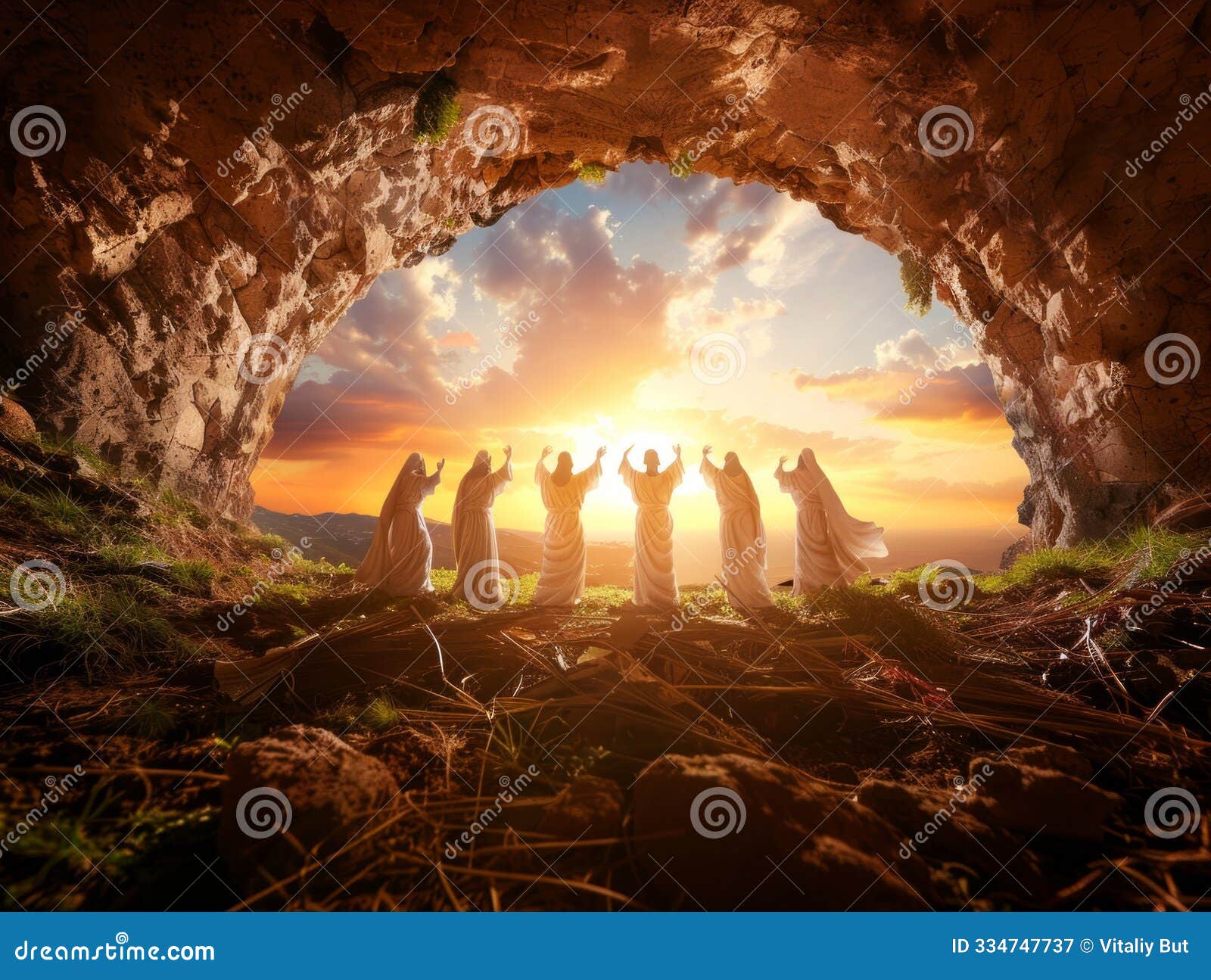 In a Serene Location, Followers of Jesus Rejoice As they Witness the