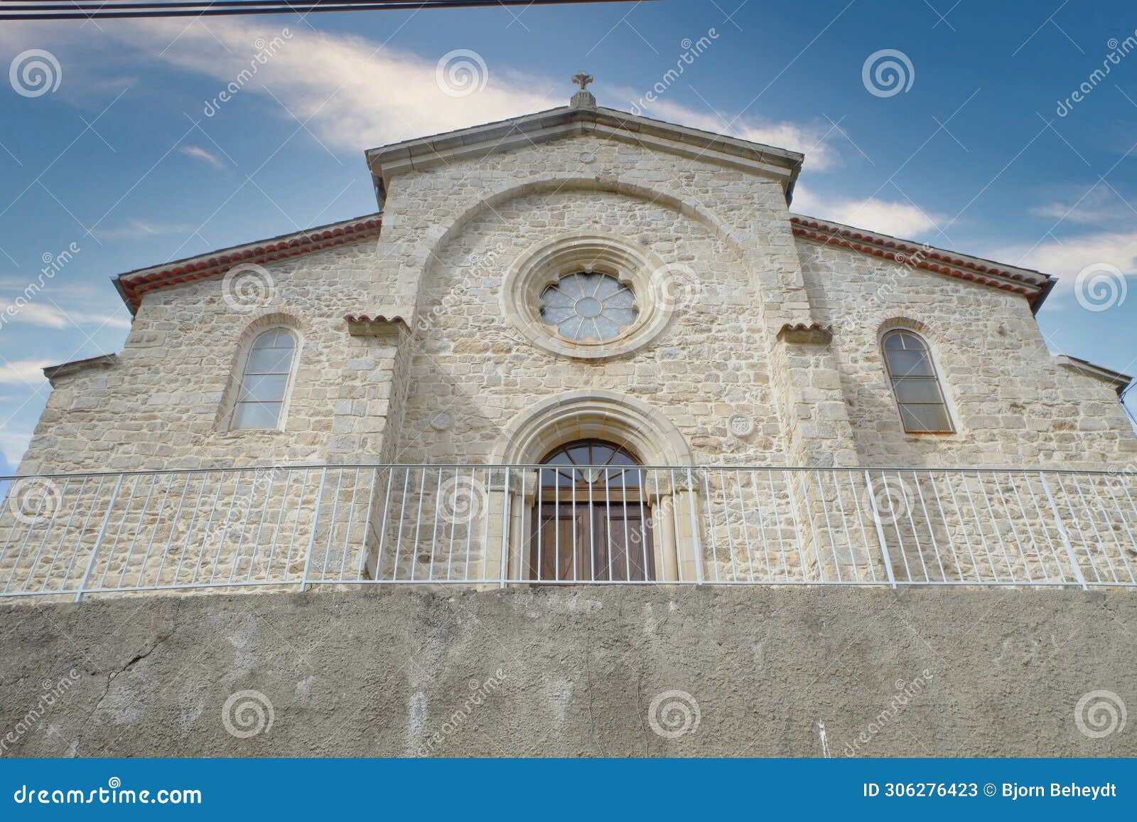 serenity in stone: the ardeche church