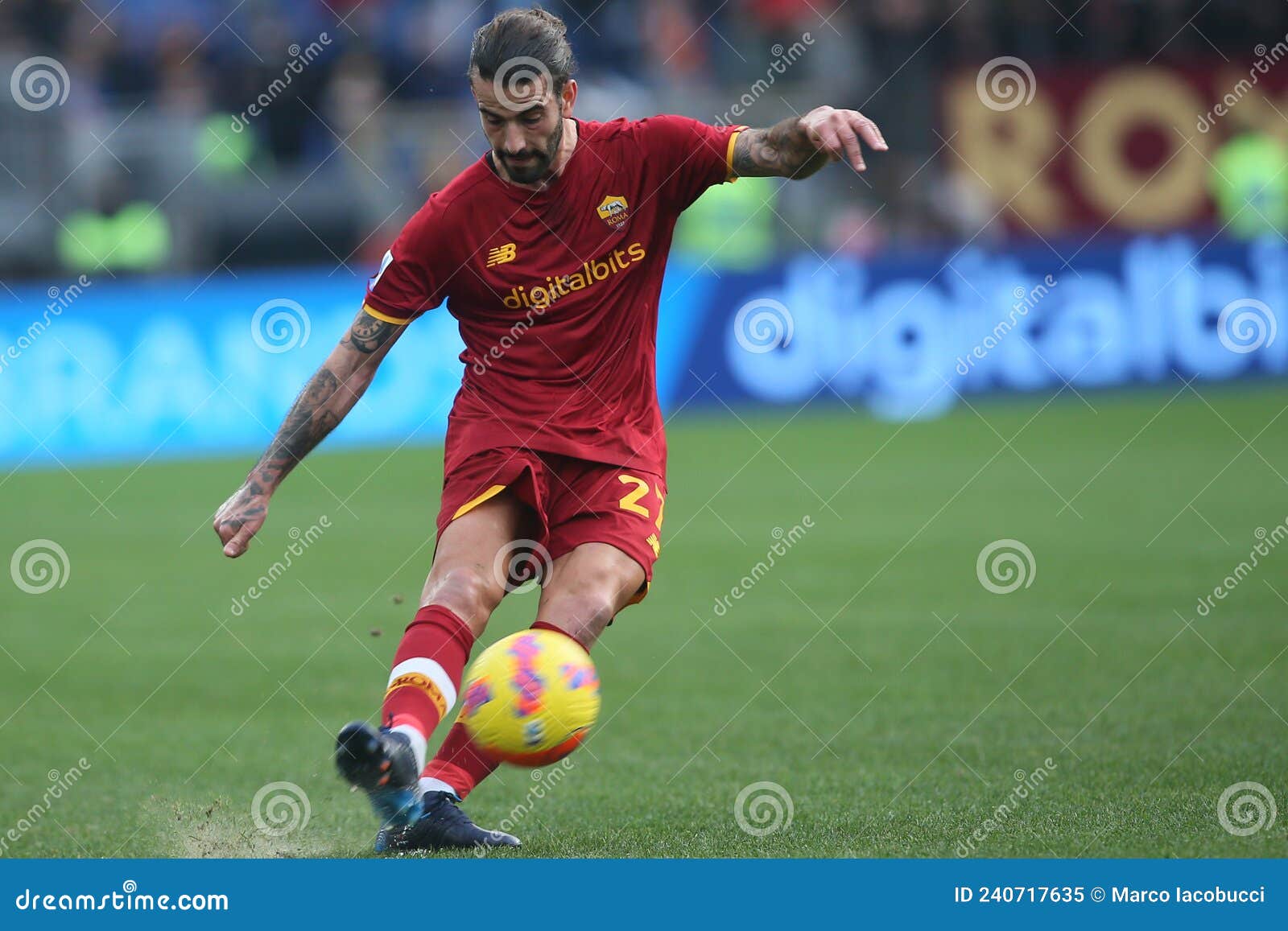 Italian Serie A: Genoa Cfc Vs As Roma - Dreamstime