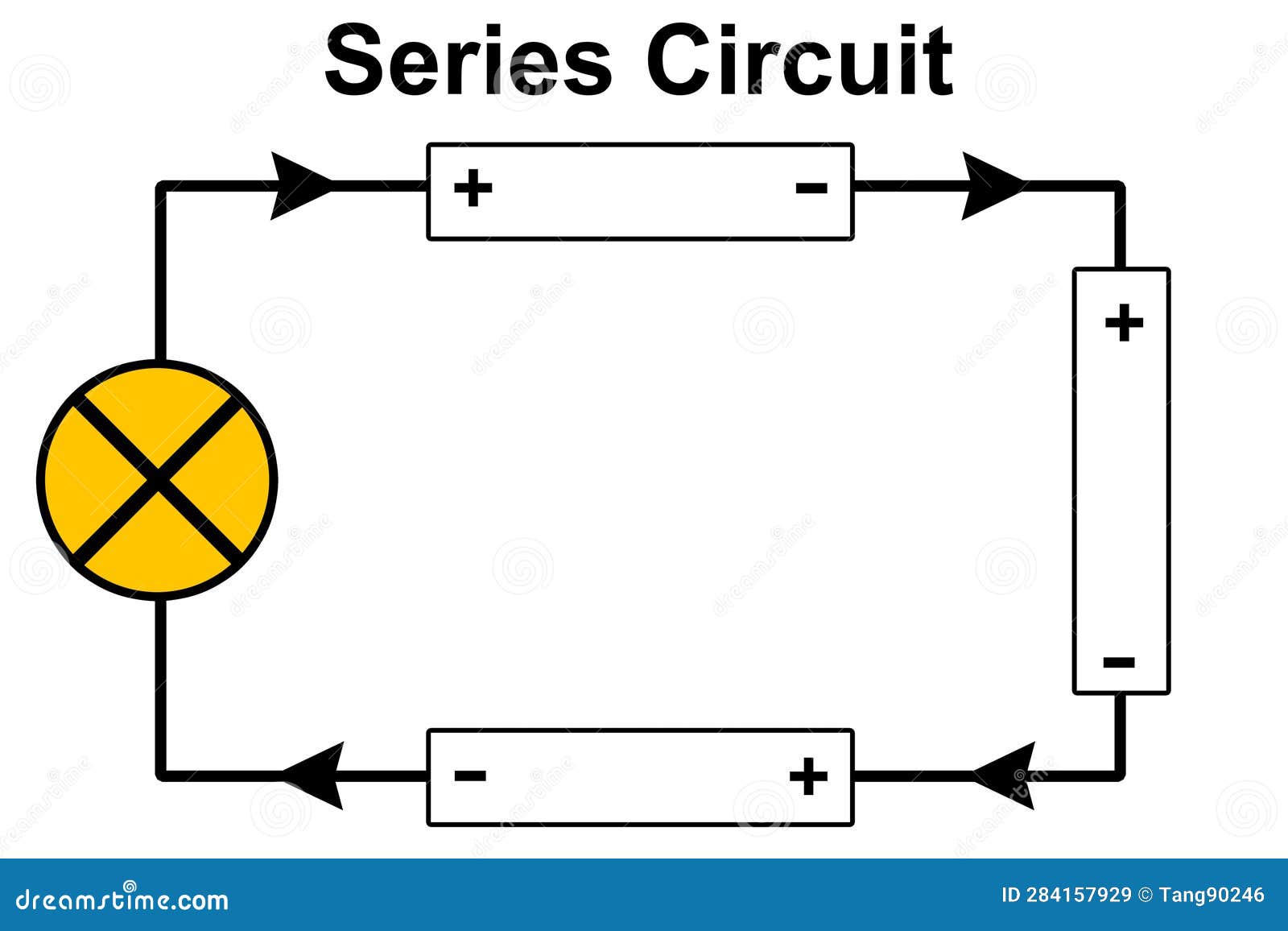 led circuit series