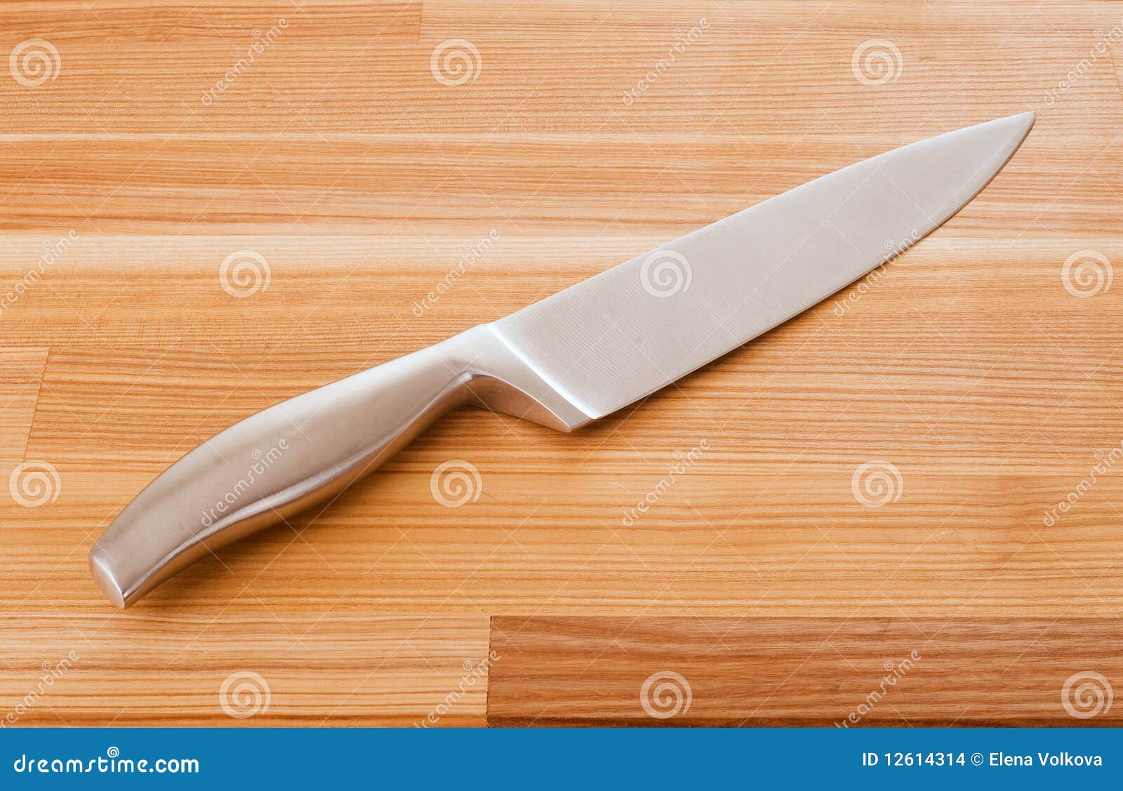 Series of Images of Kitchen Ware. Knife Set Stock Photo Image of