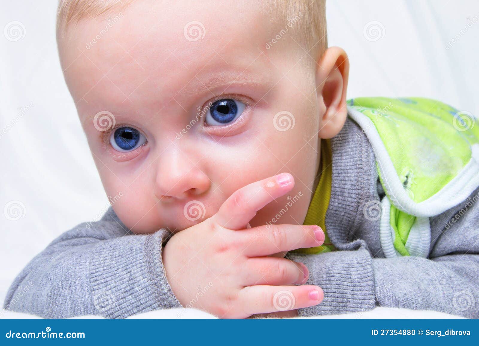 Serious baby stock photo. Image of people, child, looking 27354880