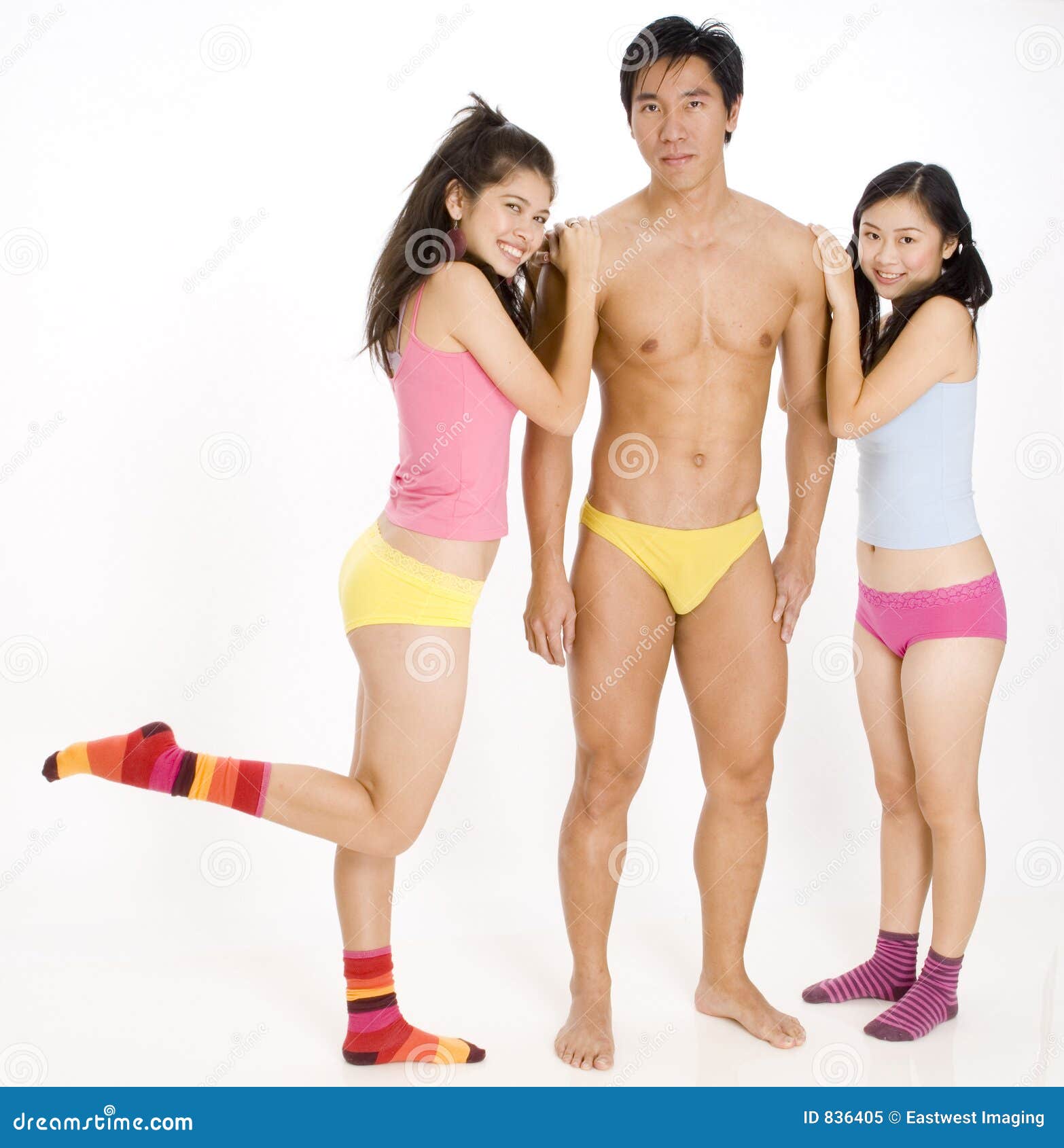 Asian Male Model Underwear Stock Photos - Free & Royalty-Free