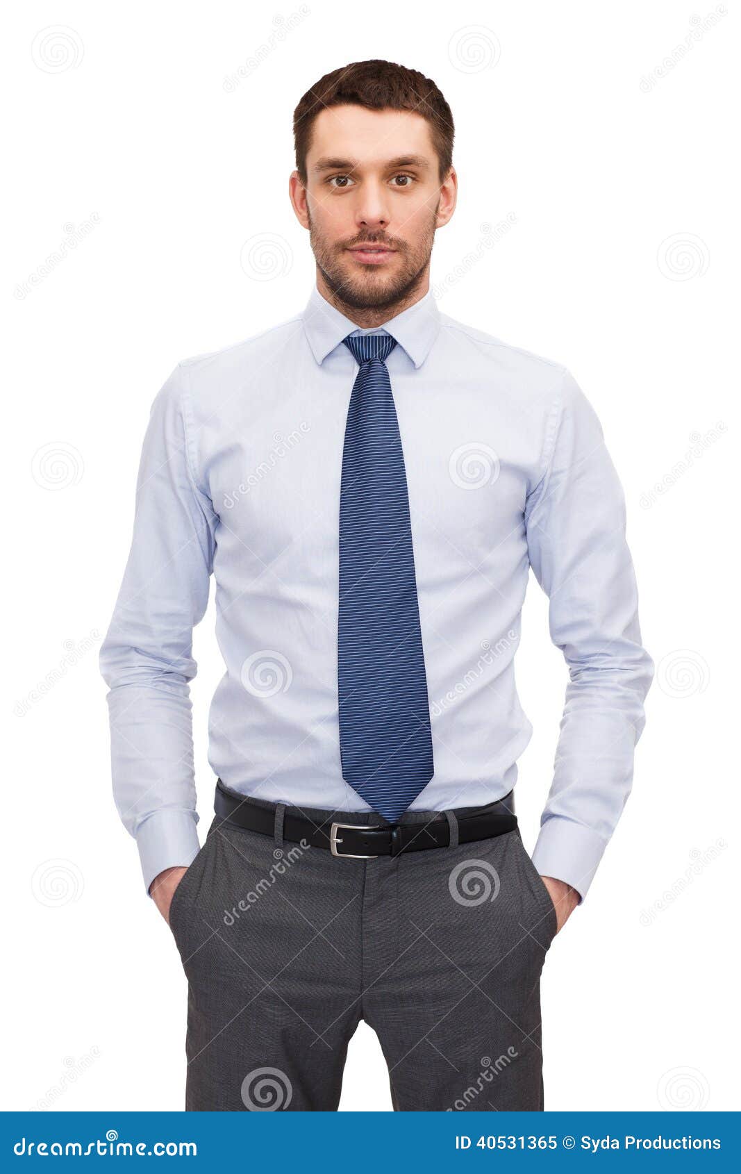 Serious Handsome Businessman Stock Image - Image of kind, formal: 40531365