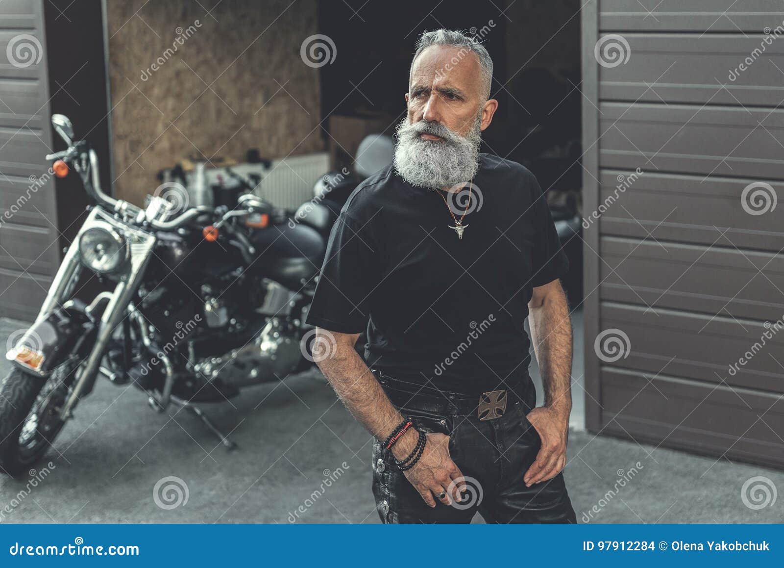 Serious Old Man Waiting for Someone Stock Photo - Image of proud ...
