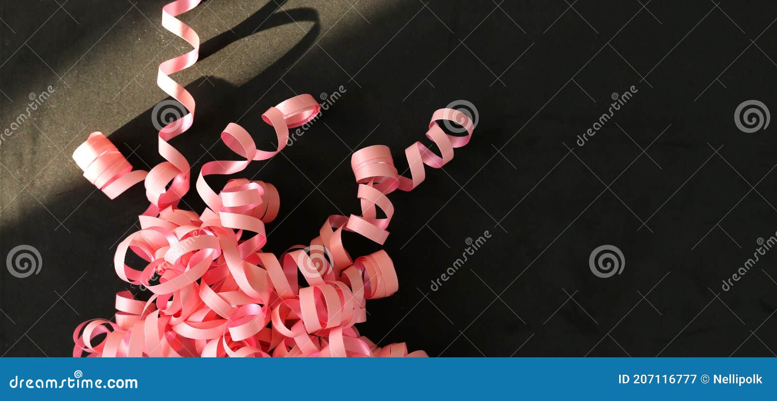 Serpentine Streamer Party Accessory Stock Image Image of decor