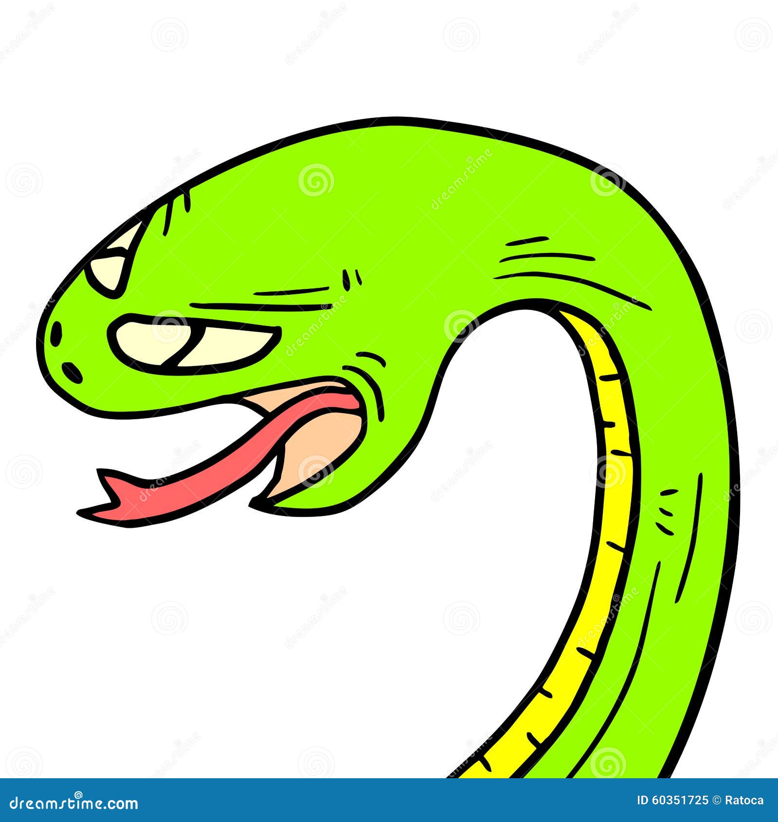 serpiente cartoon