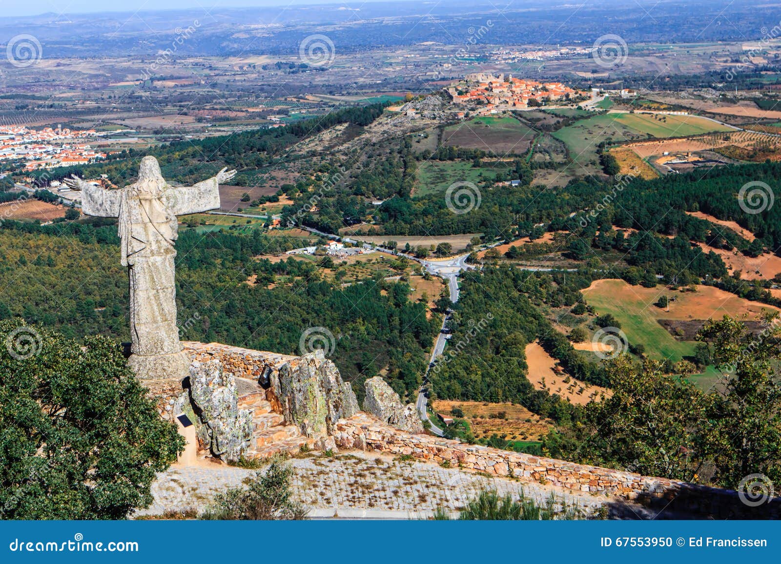 serra do marofa and castelo rodrigo, beira, portugal.