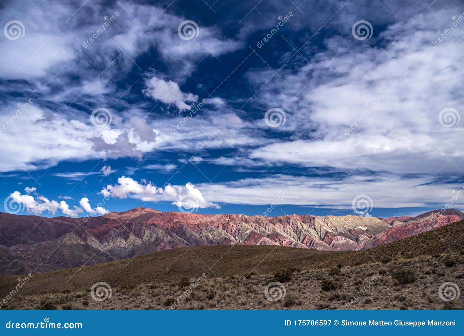 serranias del hornocal, cerro de los 14 colores, humahuaca, argentina