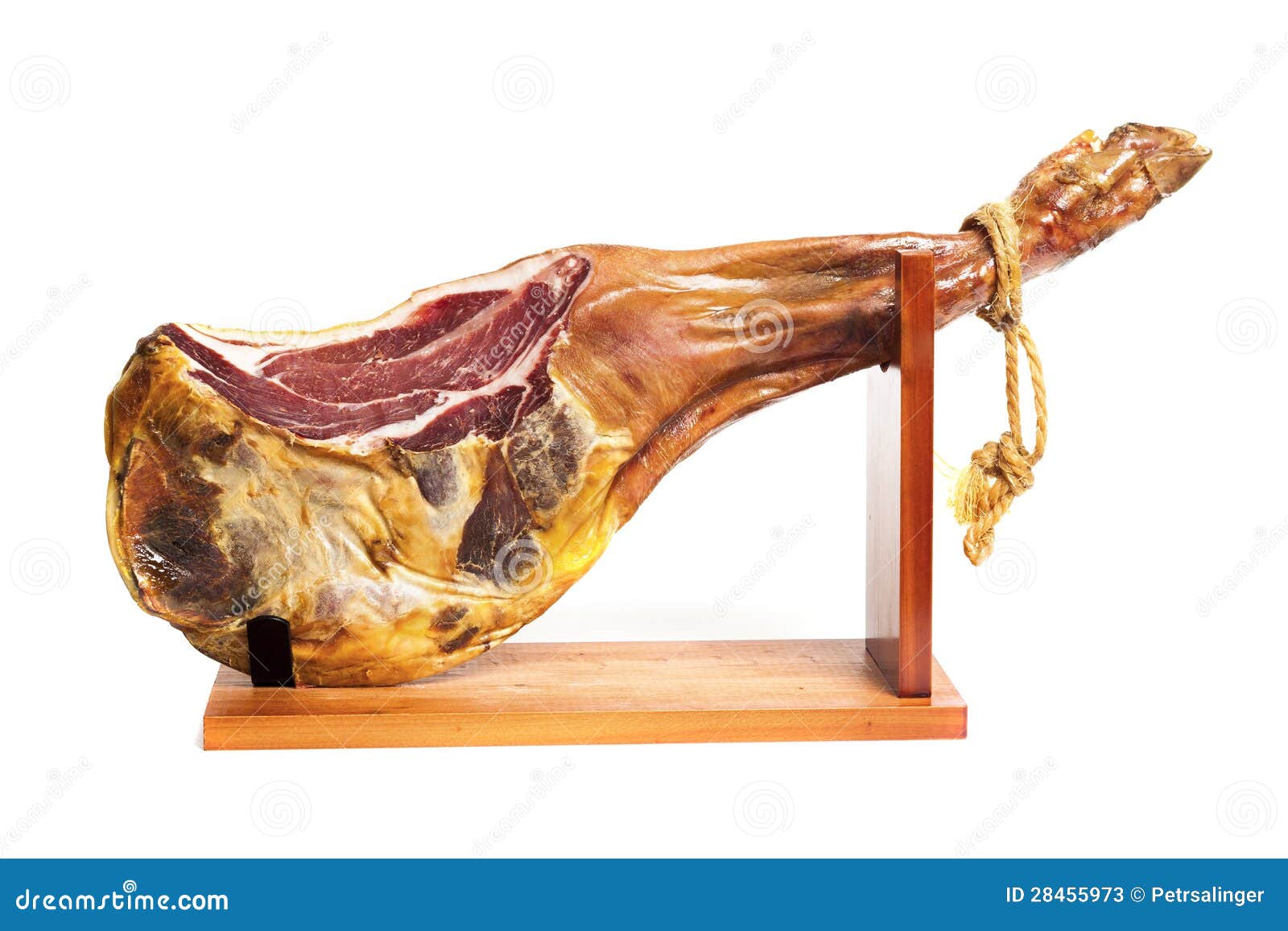 Serrano Di Jamon. Un Prosciutto Spagnolo Immagine Stock Immagine di