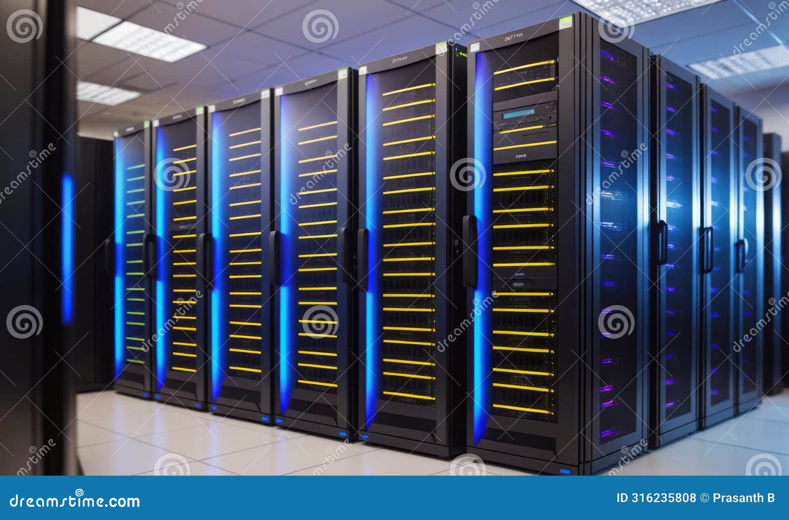 server technology datum network computer information rack room