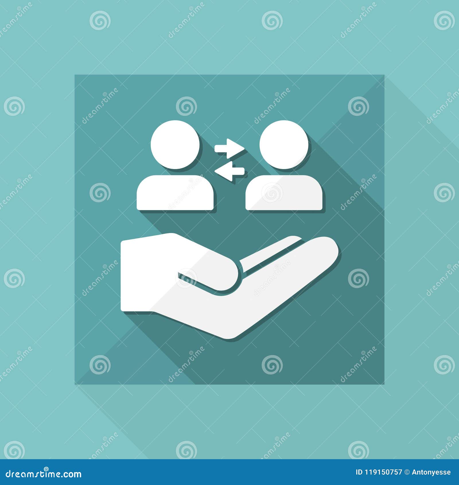 service offer - staff network - minimal icon
