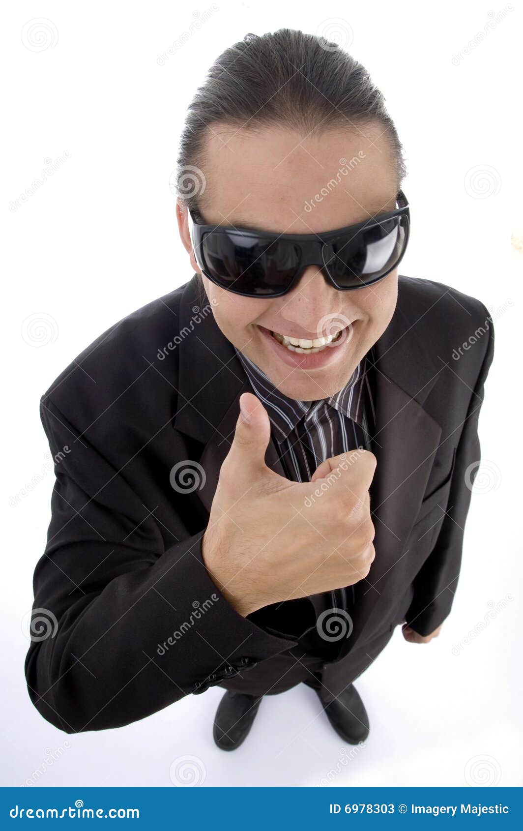 Service Provider Wearing Eyeglasses Stock Image Image of boss, career