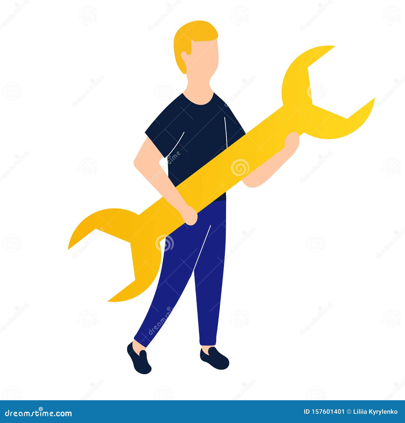 The Service of Setting Up Technical Equipment. Auto Mechanic Service