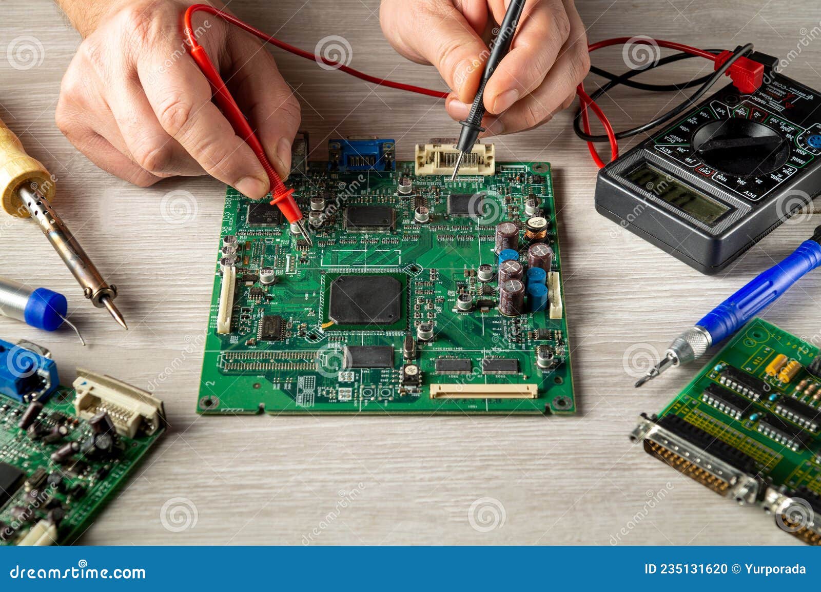 Services for the Manufacture of Electronics, Testing the Electronic