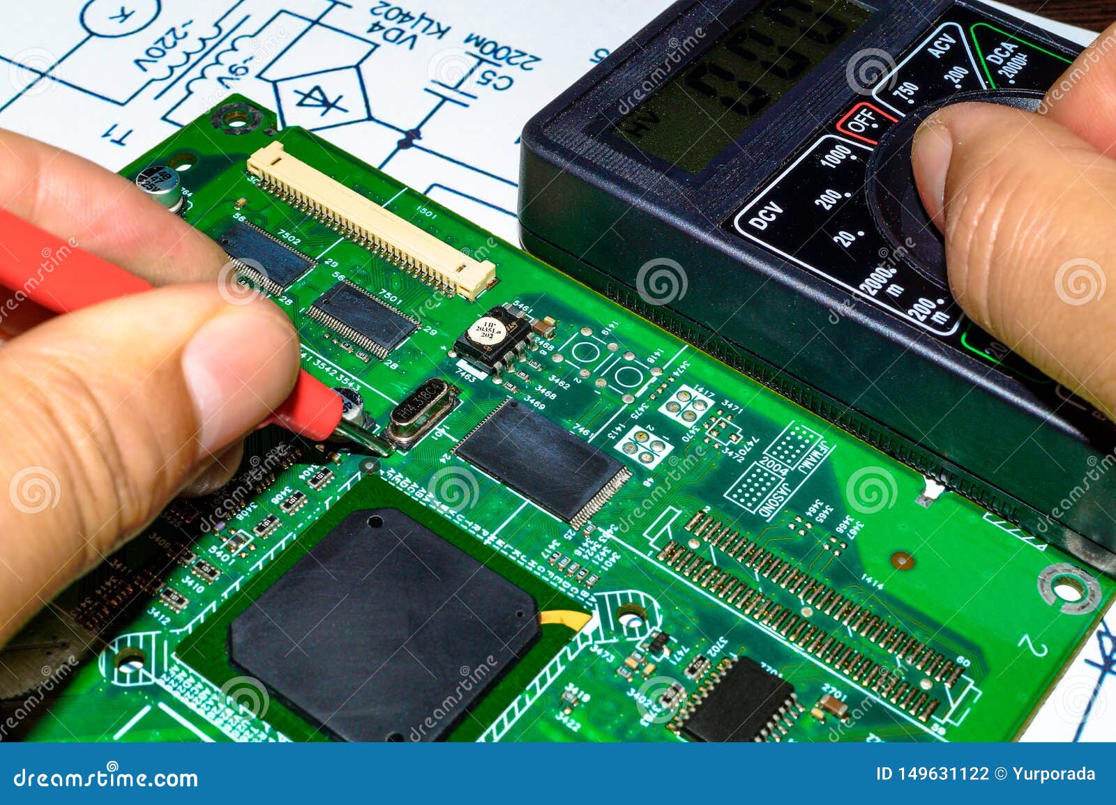 Services and Repair of Electronics, Electronic Boards Stock Photo Image of assembling