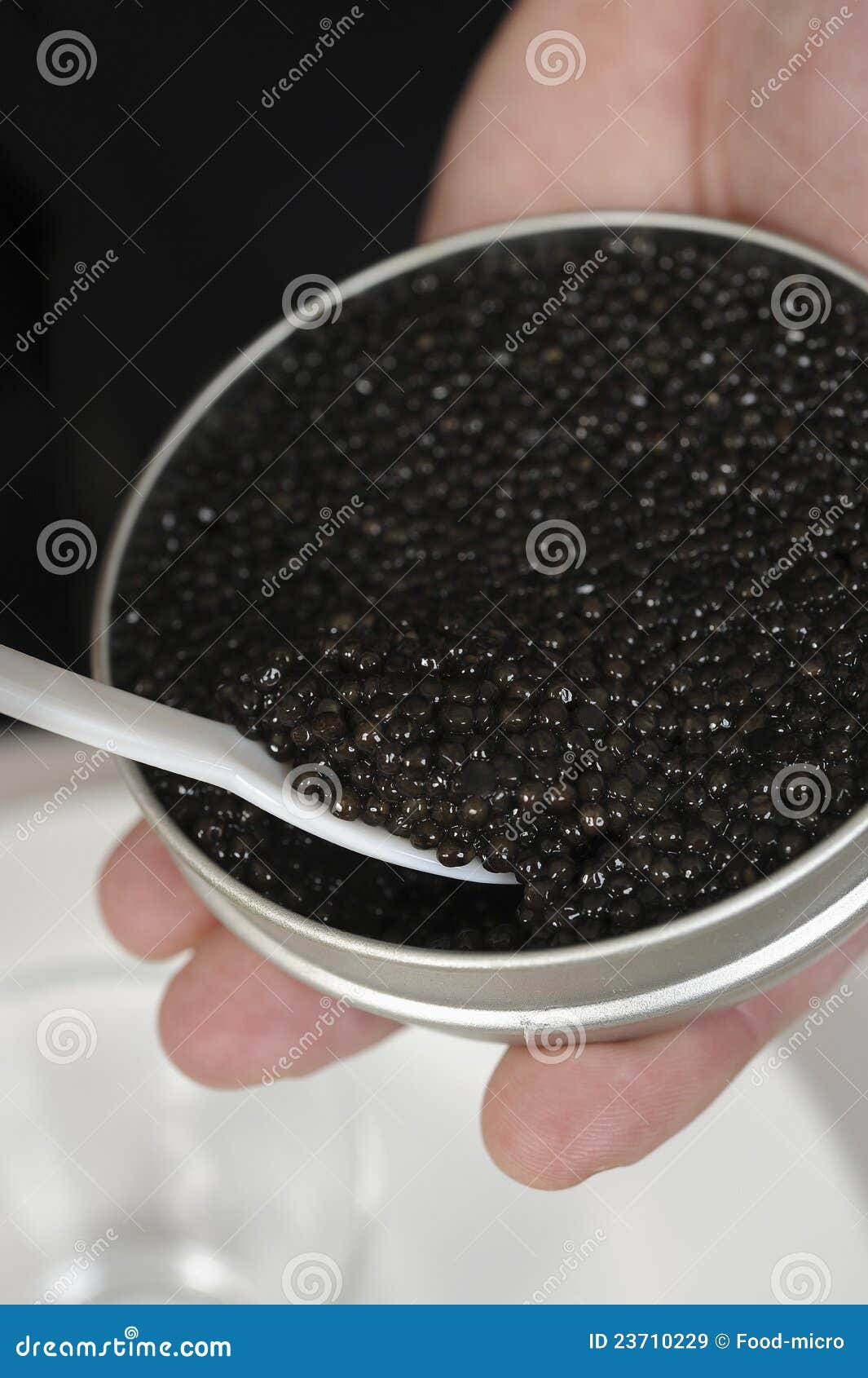 Serving caviar stock image. Image of black, serve, classical - 23710229