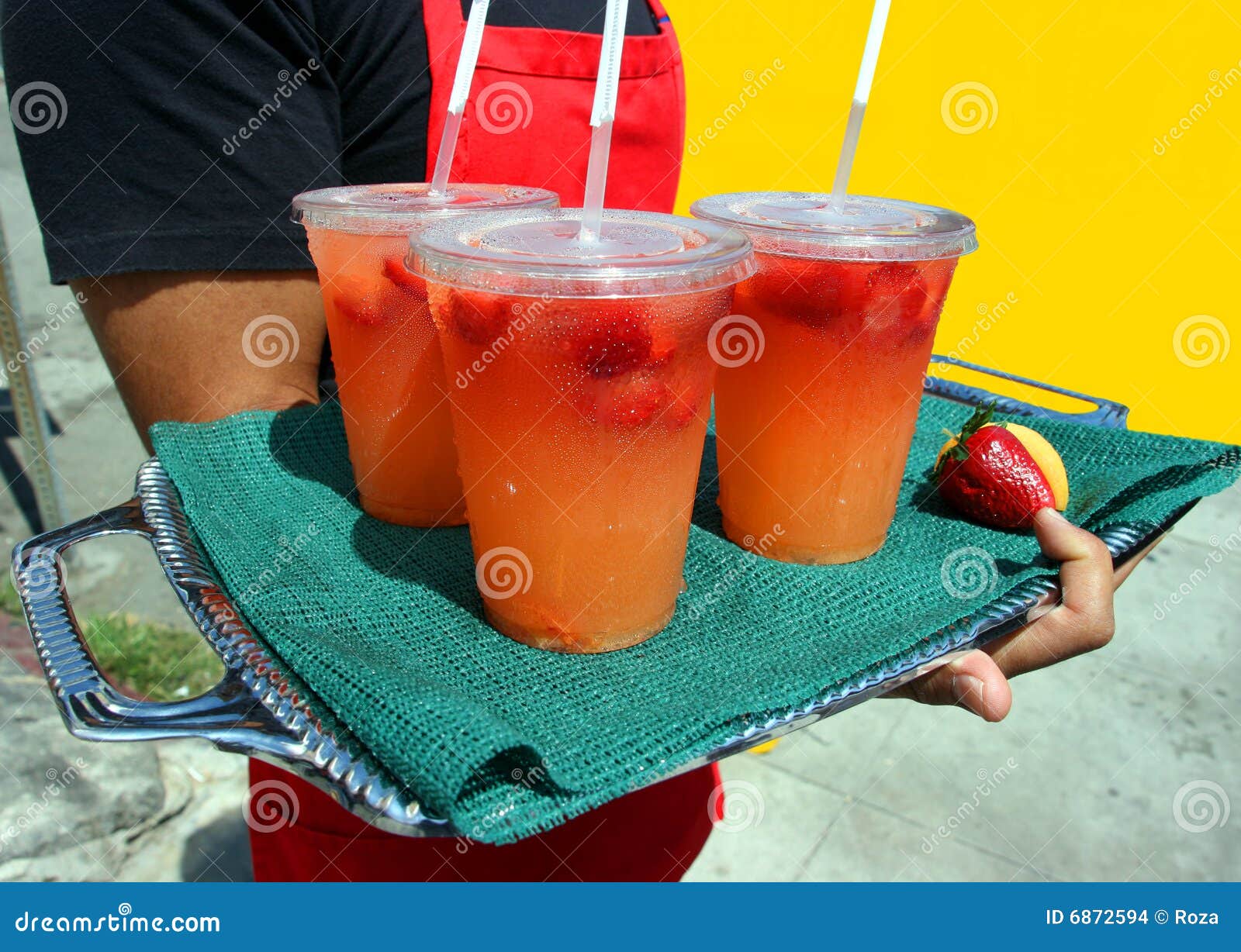 Serving the drink stock photo. Image of vacation, cocktail 6872594