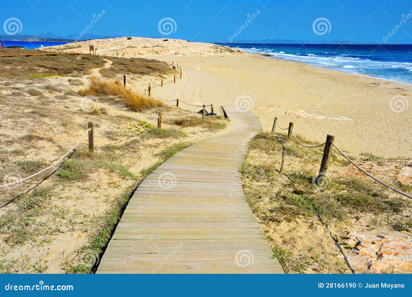 ses illetes beach in formentera, balearic islands
