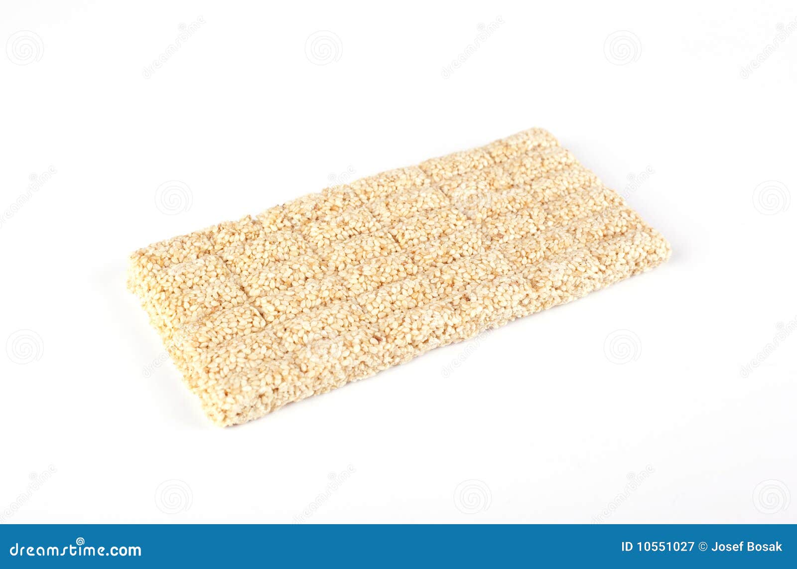 Sesame bar with honey stock image. Image of dessert, nutrition 10551027